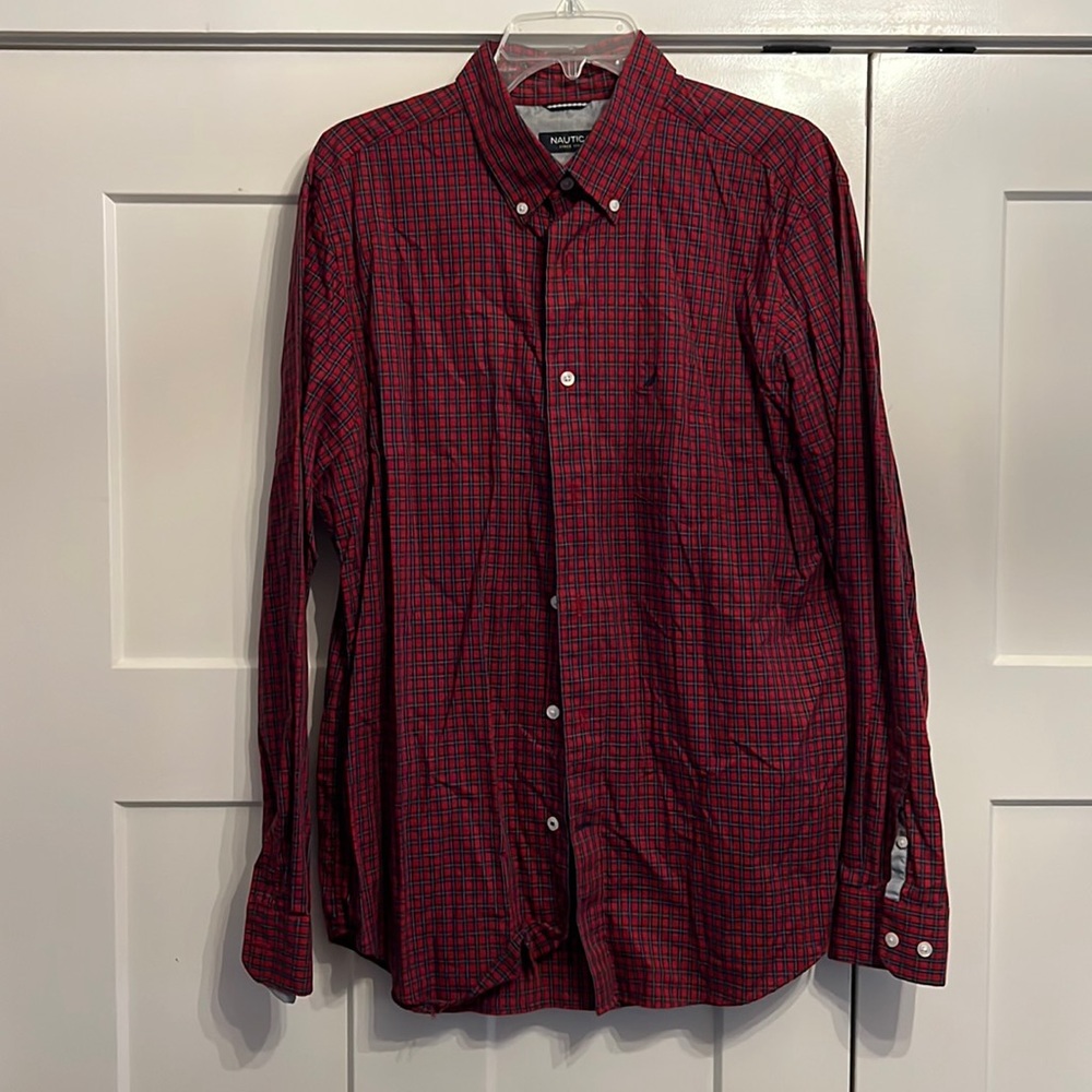 Men’s Large - Nautica button down shirt.